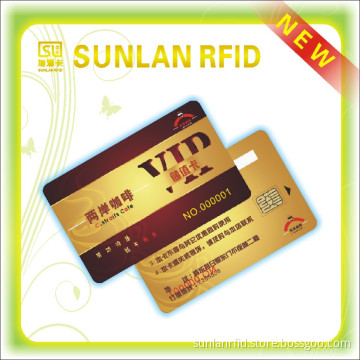 2014 Printed PVC Contact Smart Card with Signature Panel